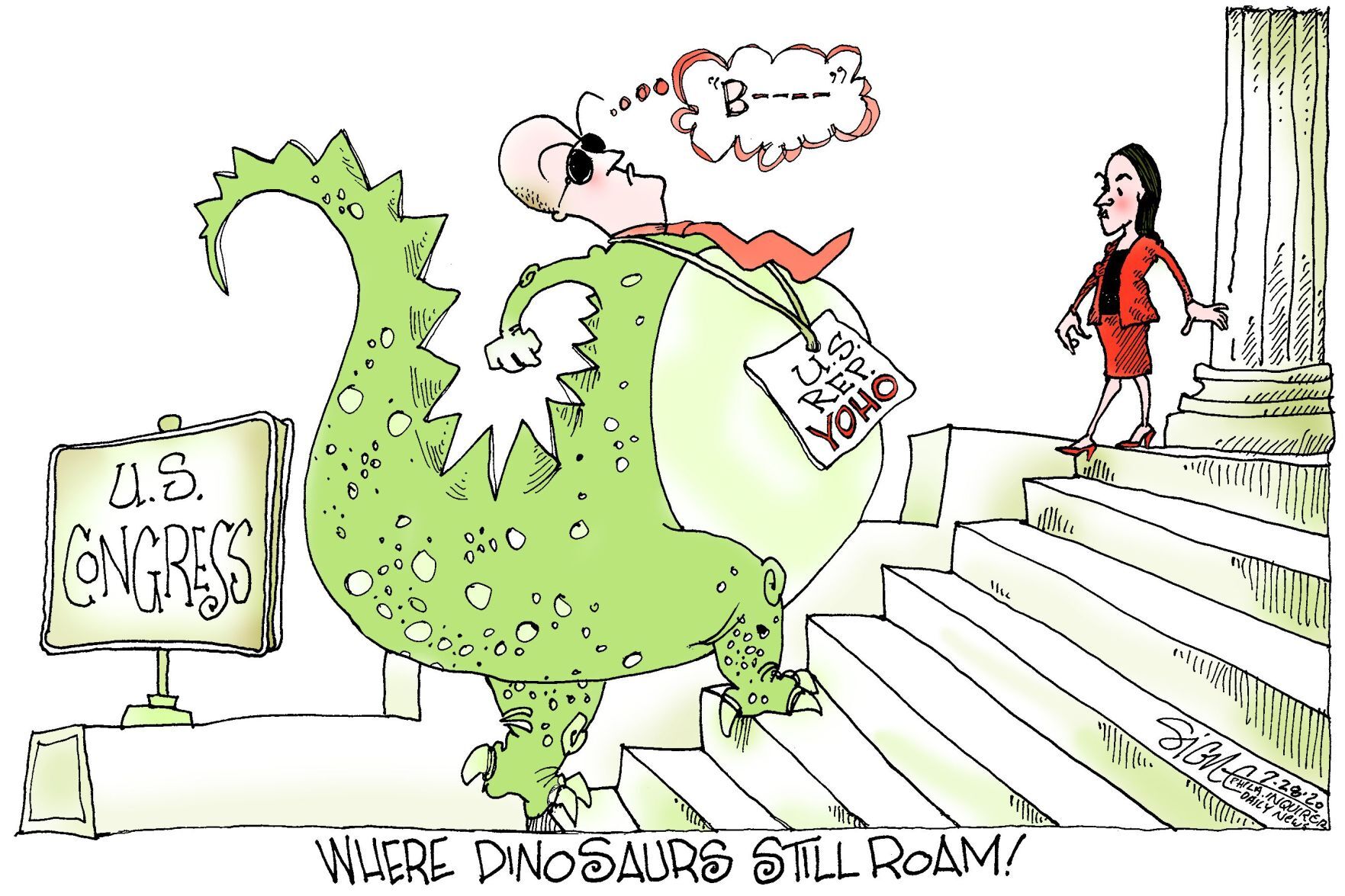 Signe Wilkinson cartoon